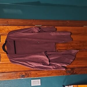 Brown/maroon cardigan